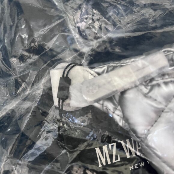 NWT MZ Wallace Crosby Sling bag matte silver - Picture 7 of 10